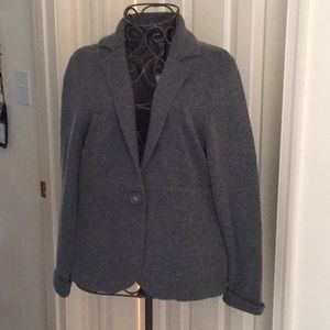 Neiman Marcus Cashmere sweater blazer sz XL